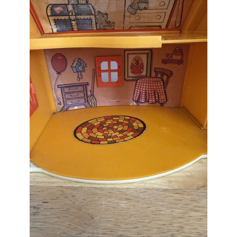 1973 Winnie the Pooh Weebles Playhouse Hasbro Vintage Toy For Parts - Picture 4 of 13